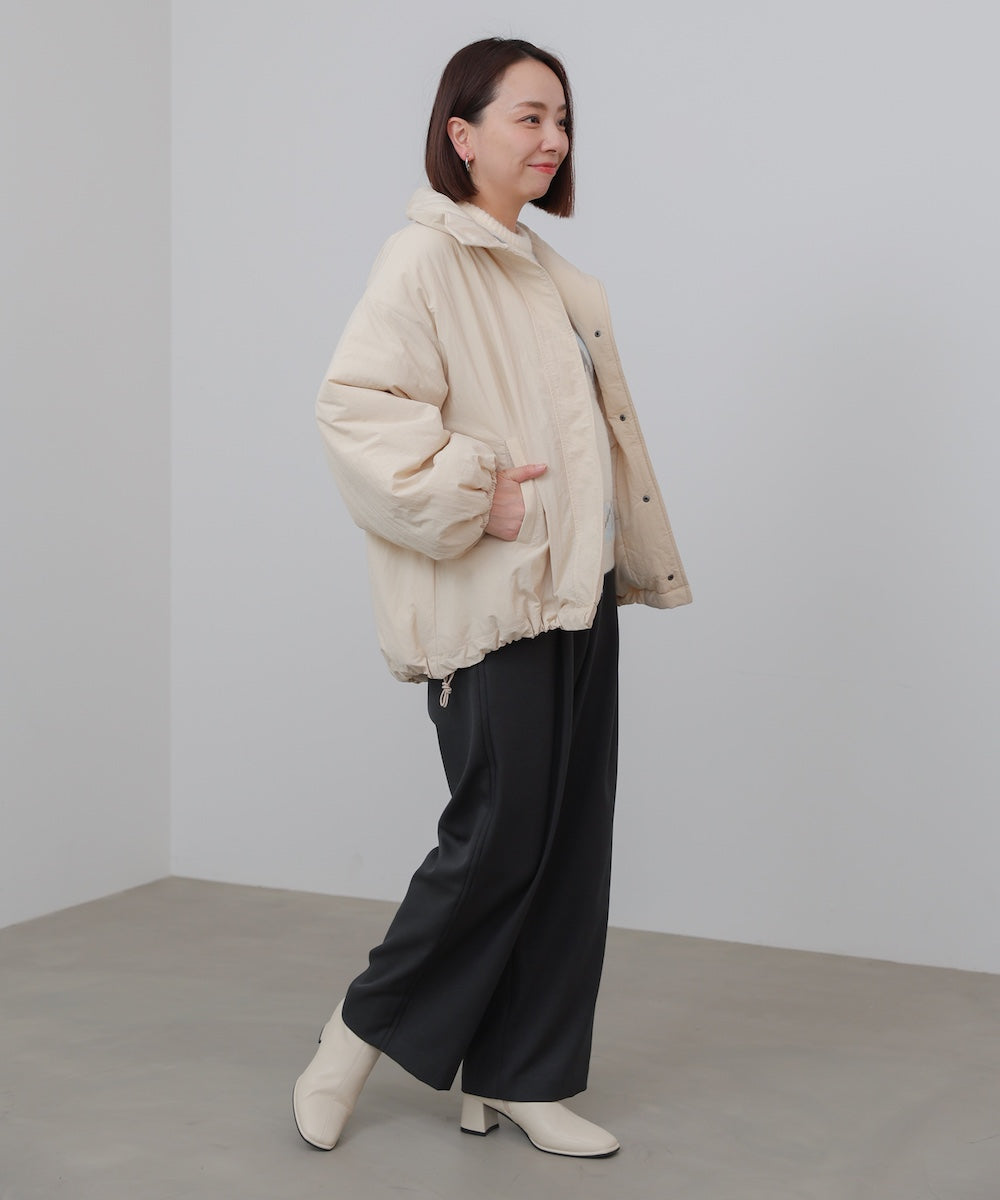 ハイネック中綿ブルゾン