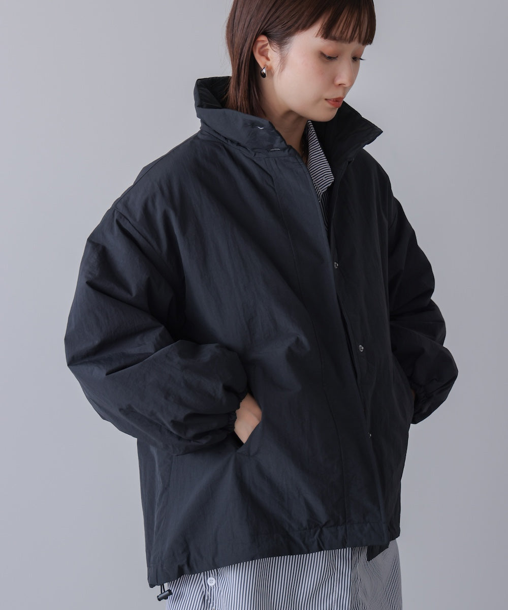 ハイネック中綿ブルゾン