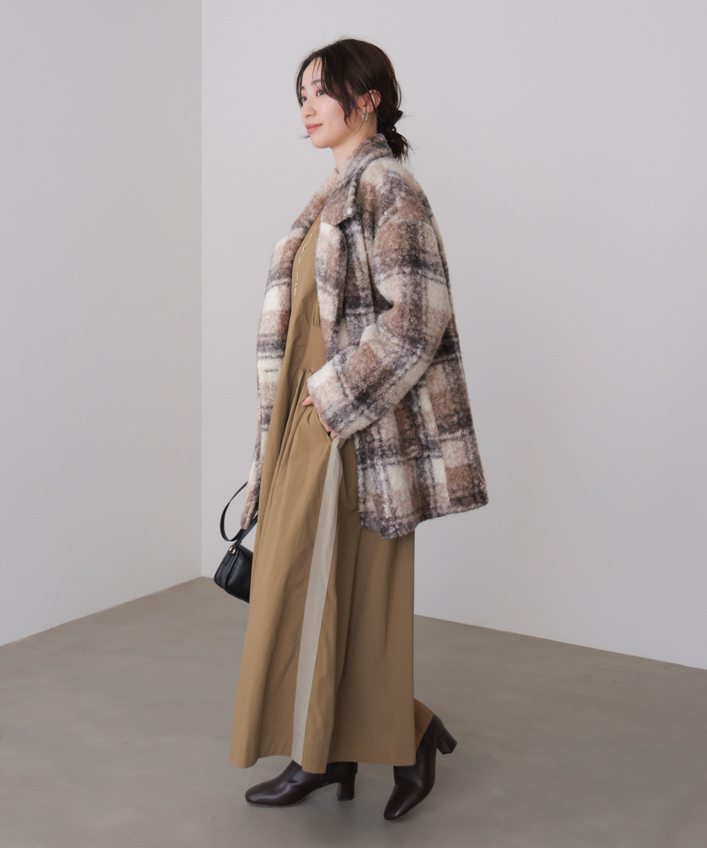 サイドラインナイロンワンピース