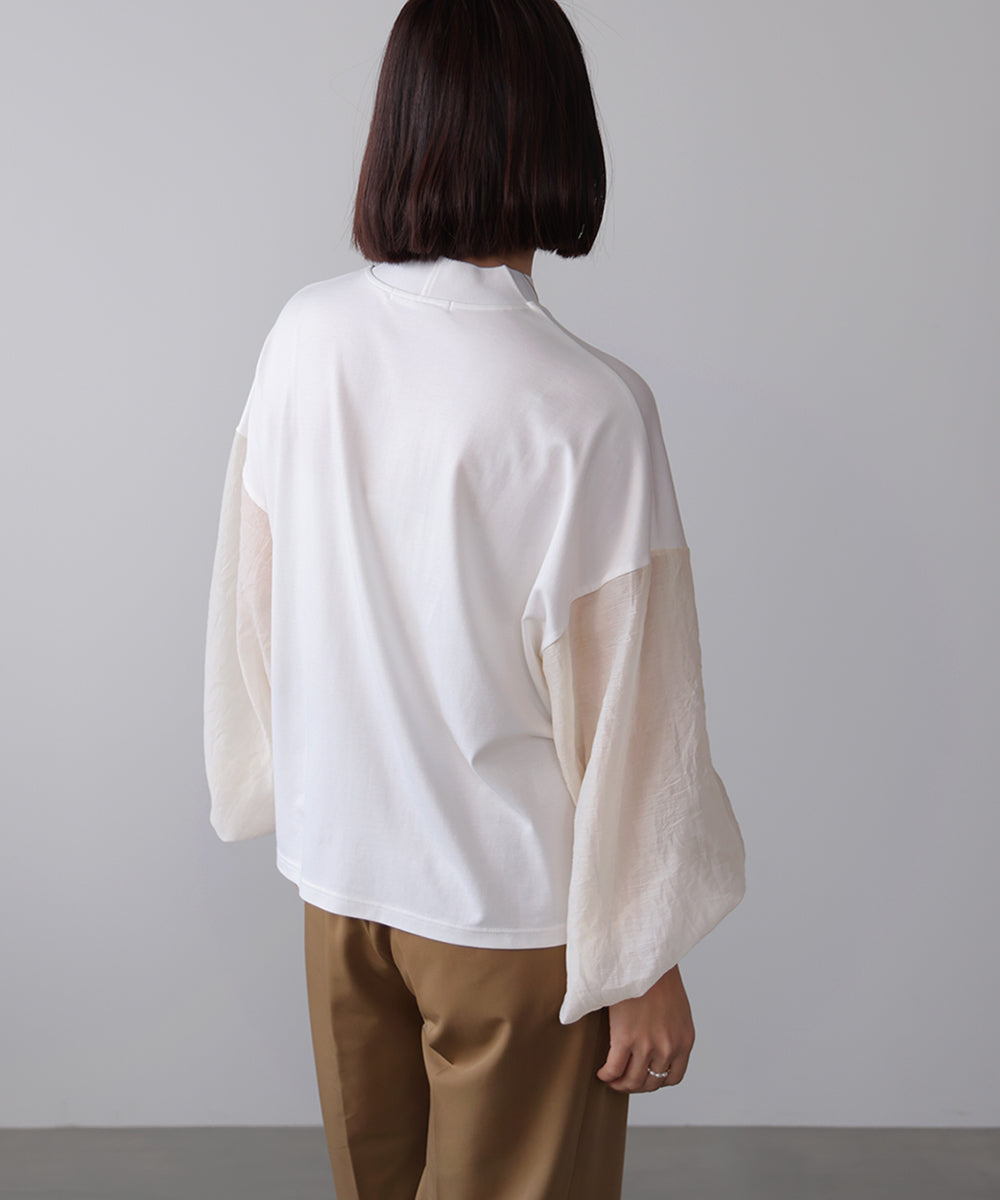 シアースリーブプルオーバー