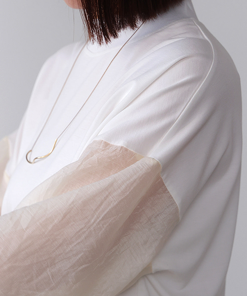 シアースリーブプルオーバー