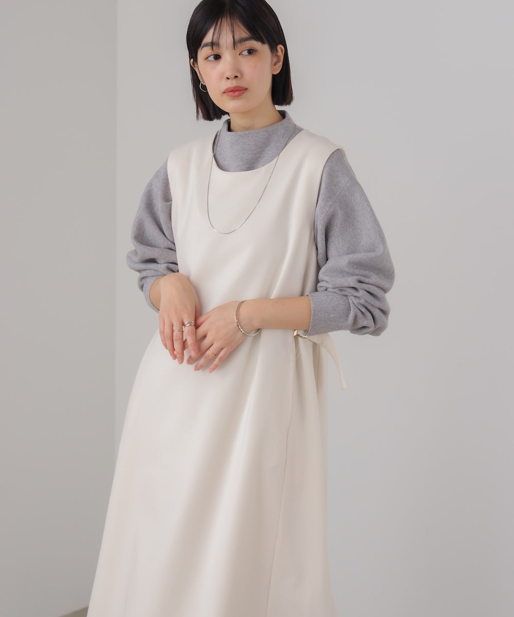 ウエストベルトジャンパースカート