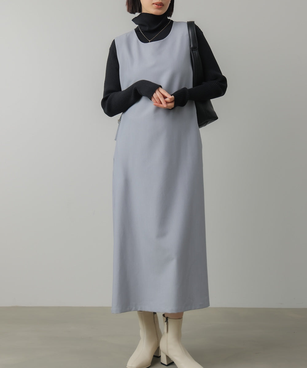 ウエストベルトジャンパースカート