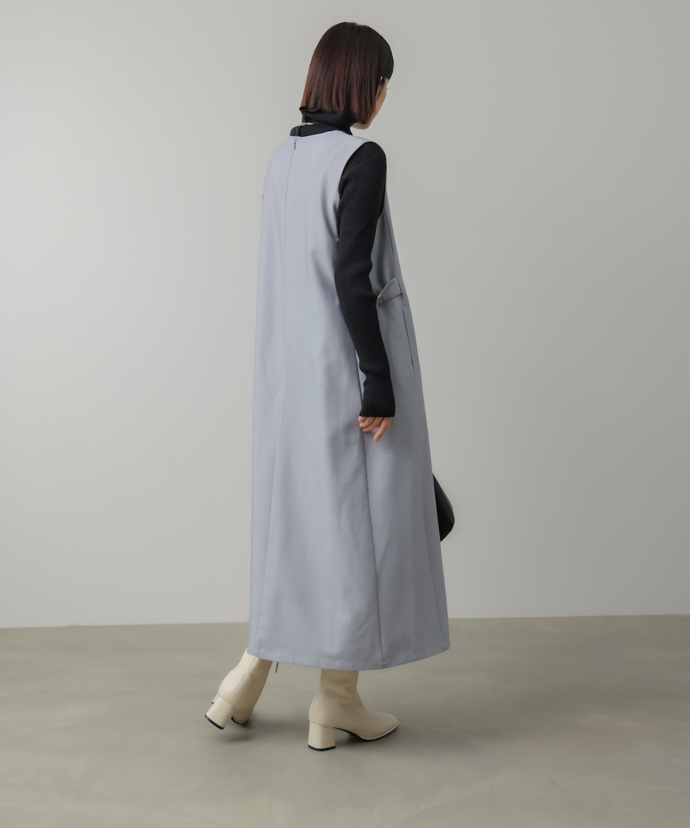 ウエストベルトジャンパースカート