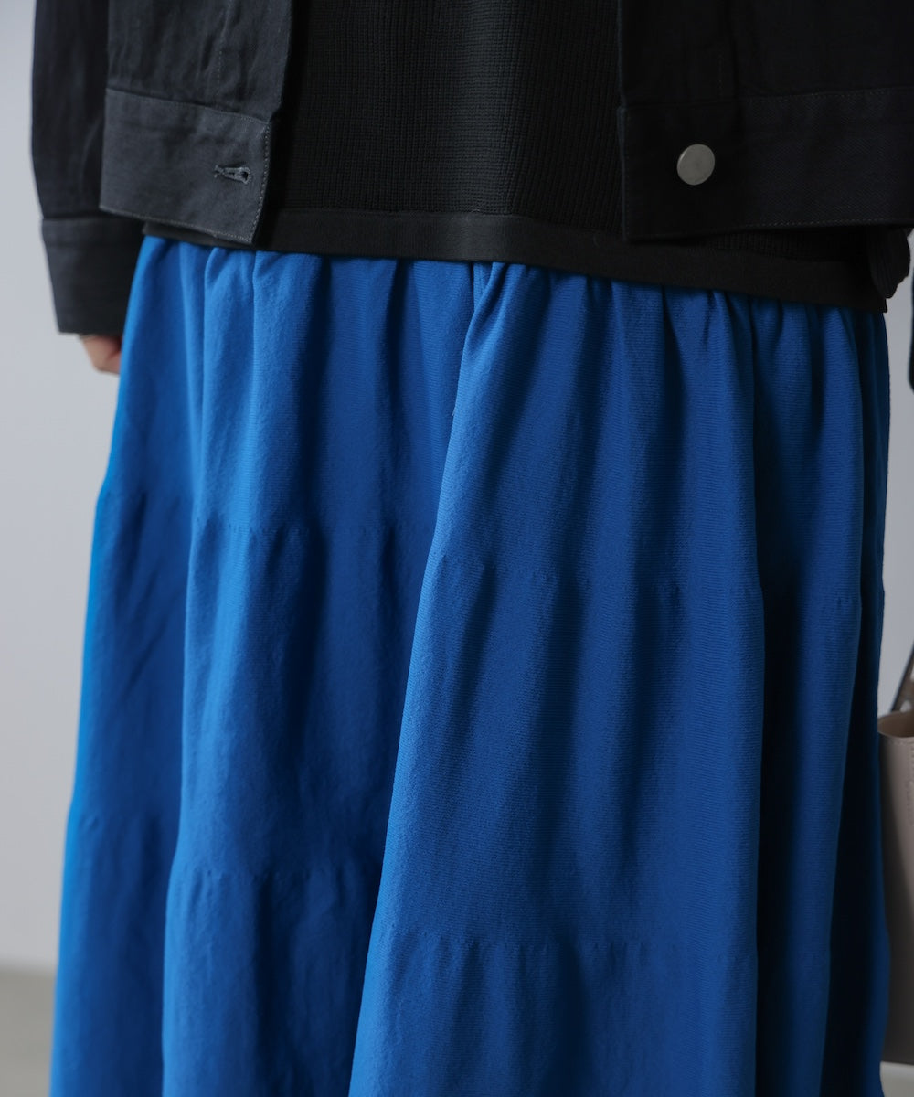 エアリーバイカラーニットワンピース