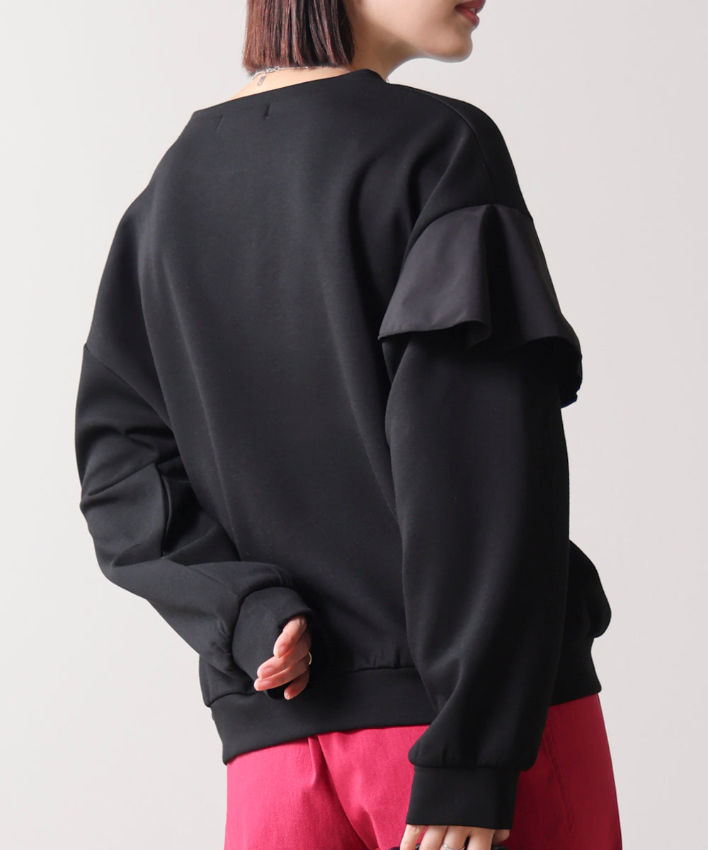 【WEB限定】バストフリルプルオーバー