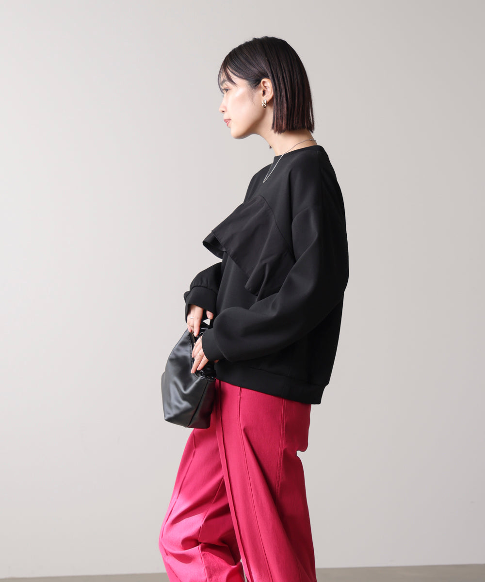 【WEB限定】バストフリルプルオーバー