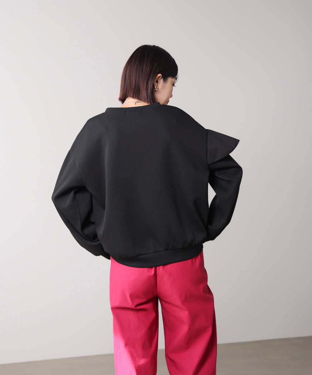 【WEB限定】バストフリルプルオーバー