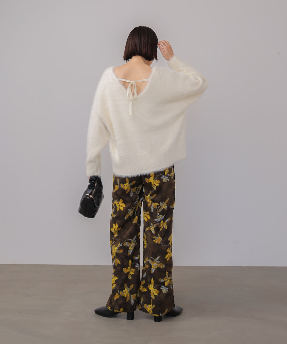 バルキーフェザーVニット