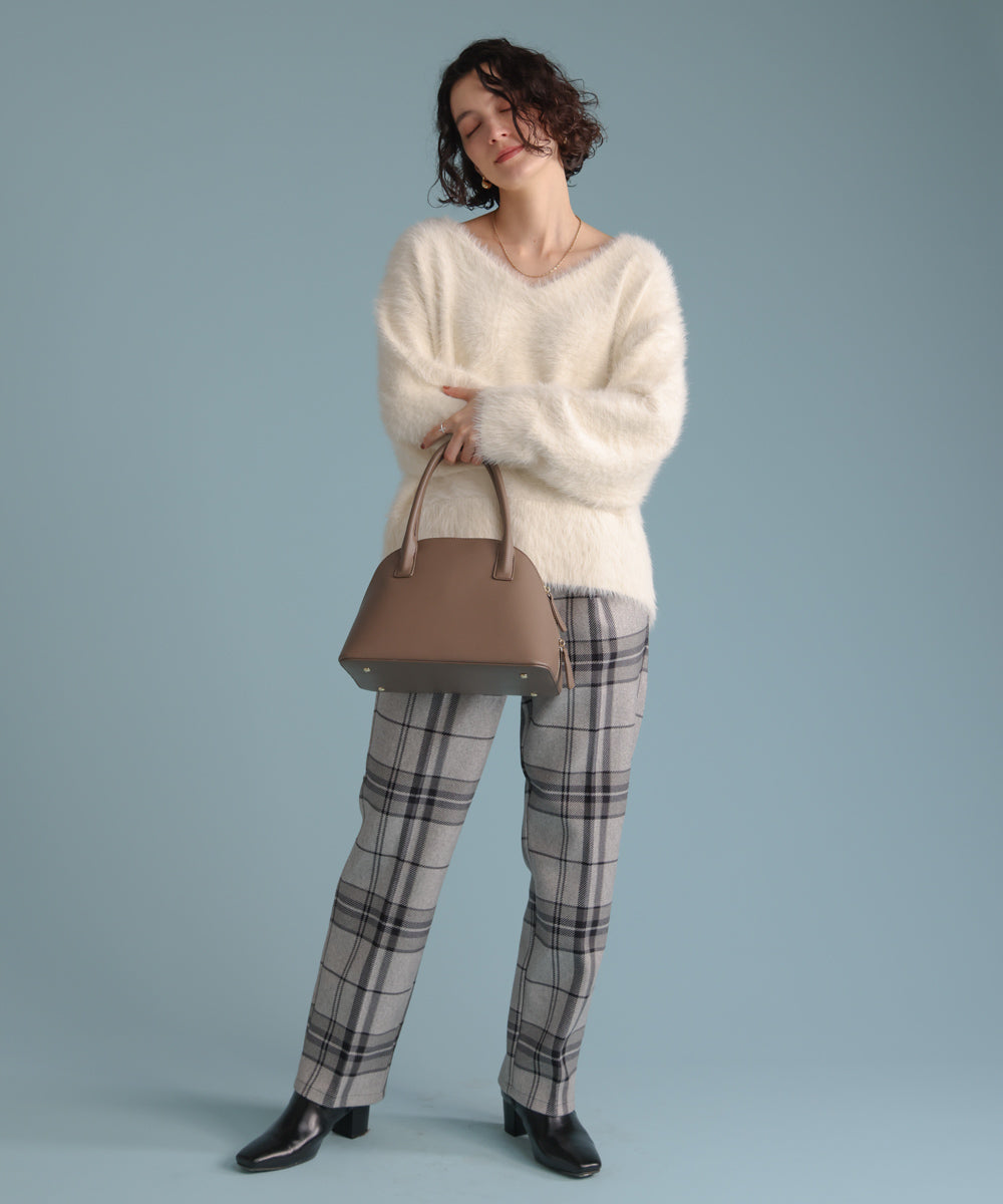 バルキーフェザーVニット