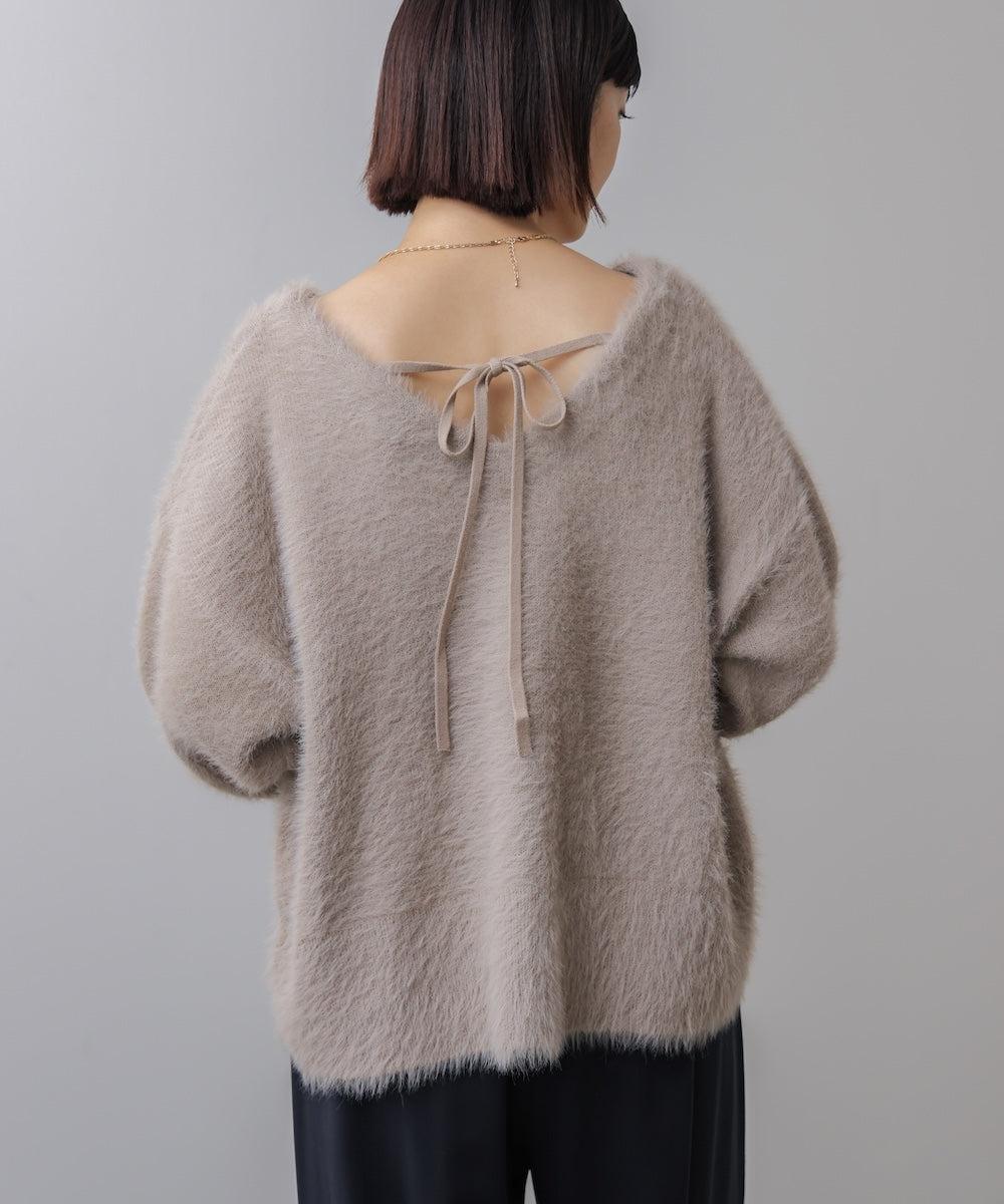 バルキーフェザーVニット