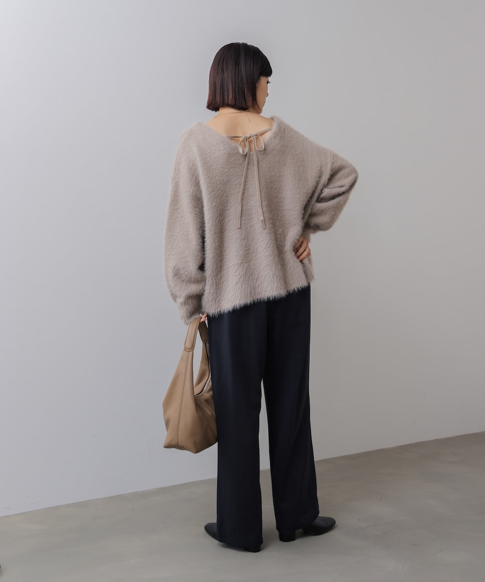 バルキーフェザーVニット