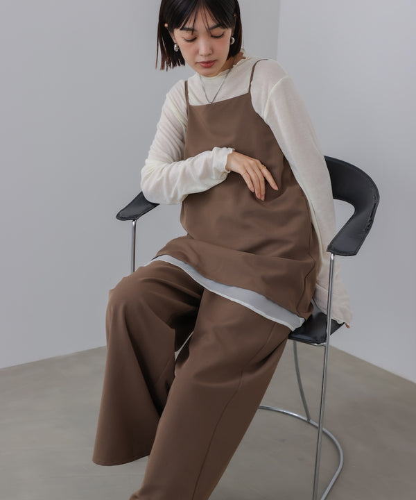 レイヤードサロペット