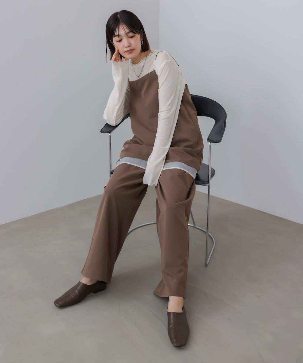 レイヤードサロペット