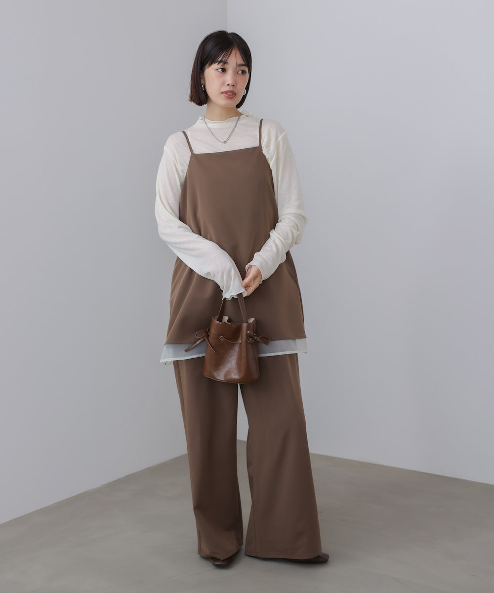 レイヤードサロペット