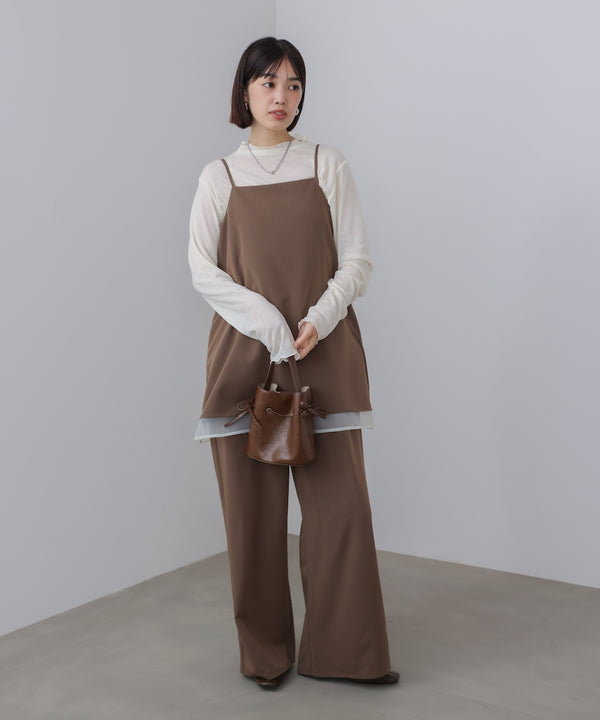 レイヤードサロペット