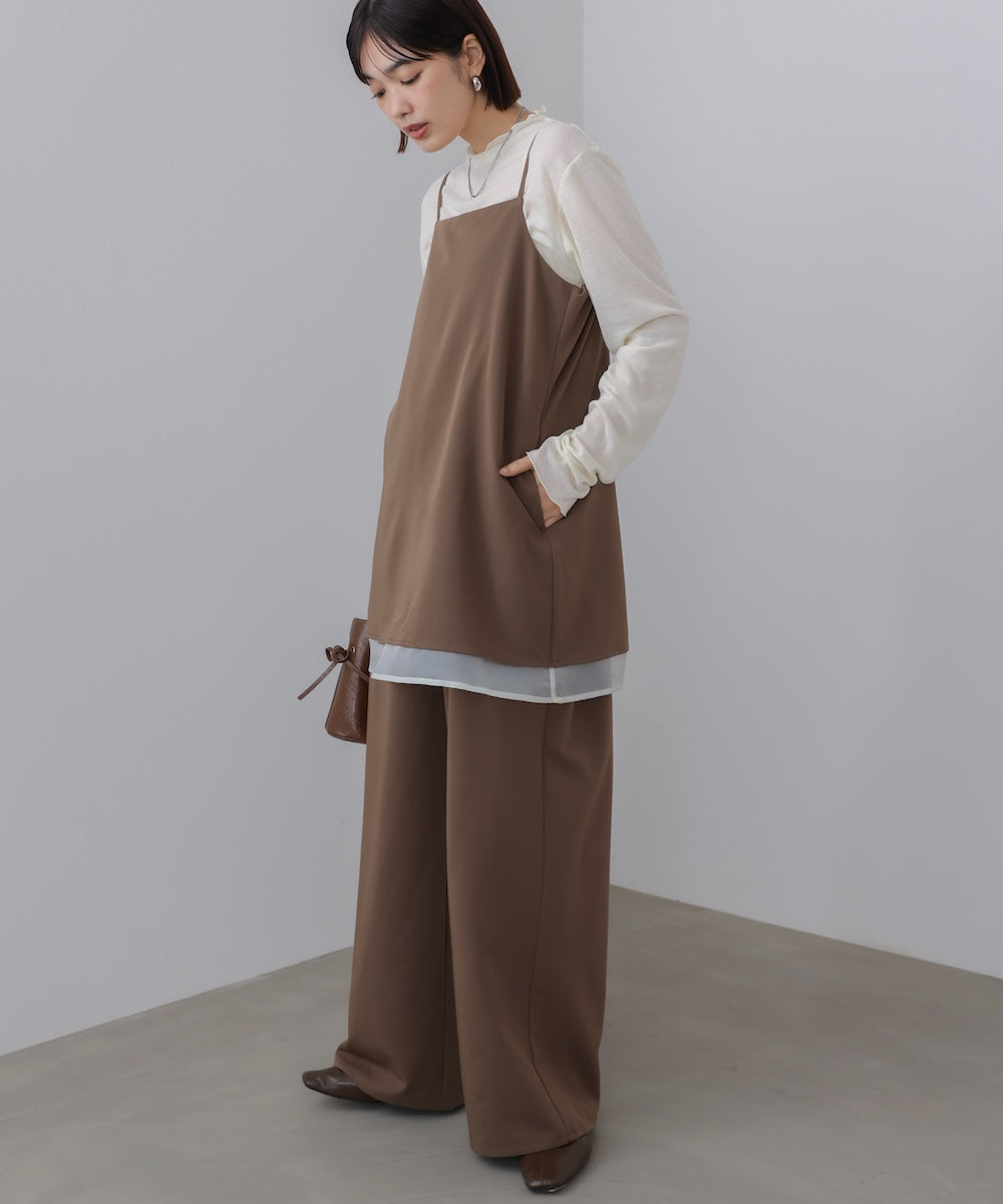 レイヤードサロペット