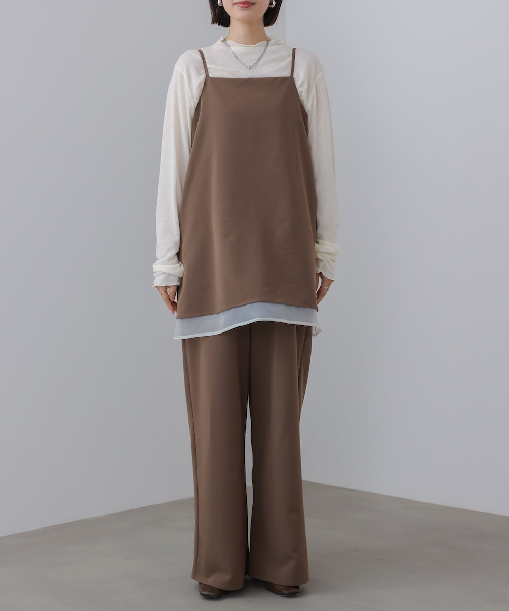 レイヤードサロペット