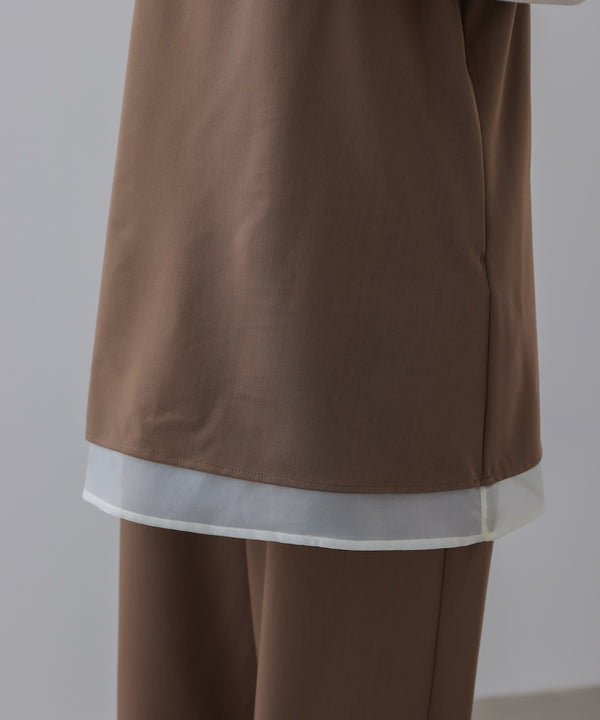 レイヤードサロペット