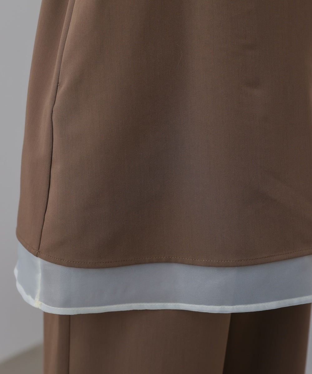 レイヤードサロペット