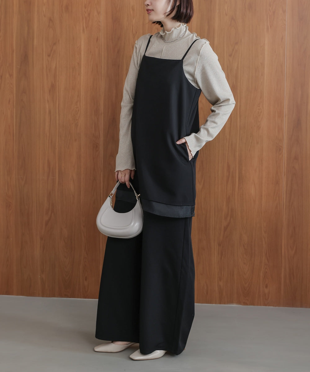 レイヤードサロペット