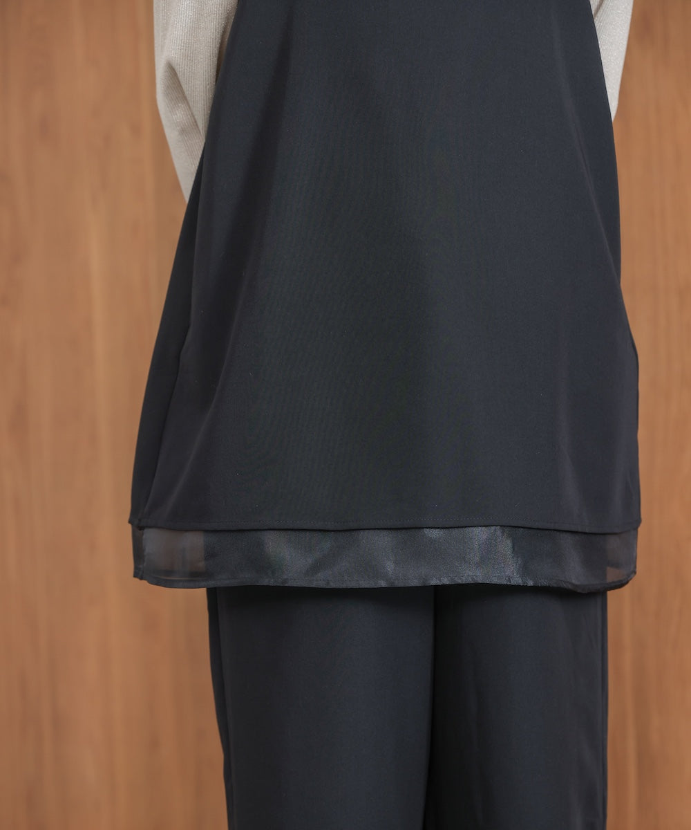 レイヤードサロペット