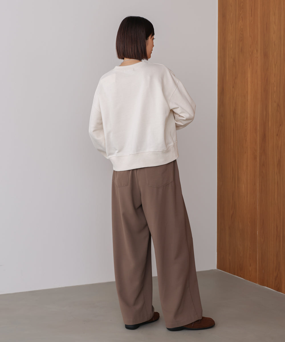 フラワーカットワークプルオーバー