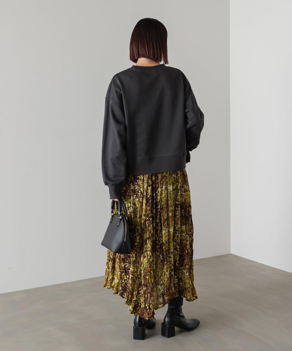 フラワーカットワークプルオーバー