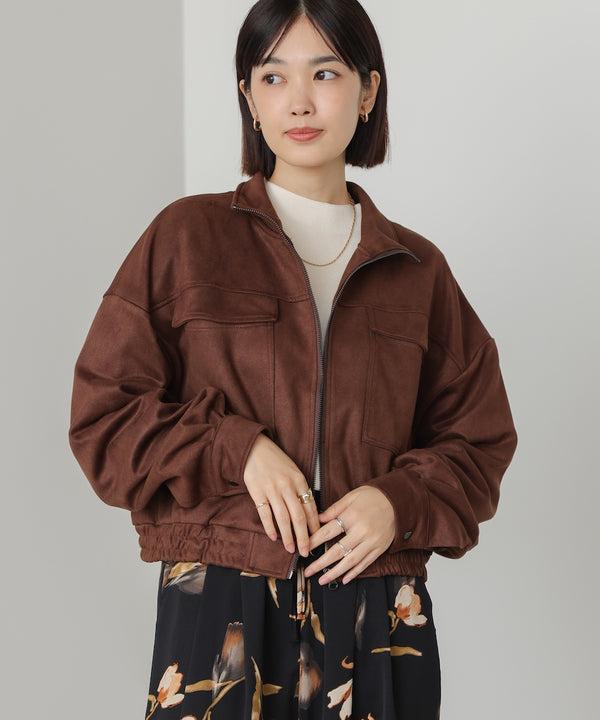 【WEB限定】ビックポケットスエードジャケット