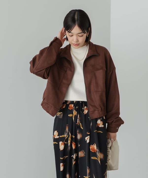 【WEB限定】ビックポケットスエードジャケット