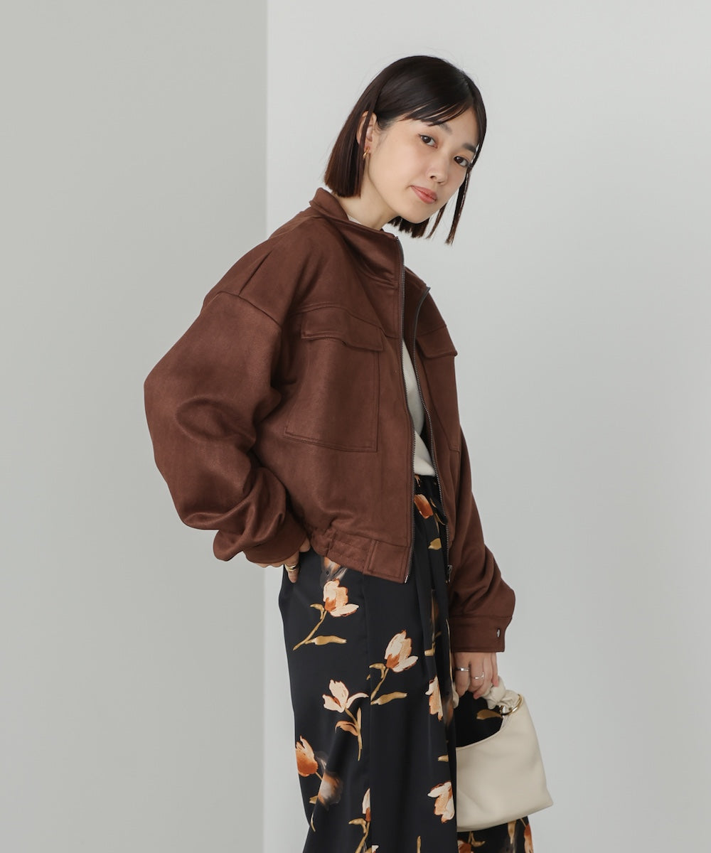 【WEB限定】ビックポケットスエードジャケット