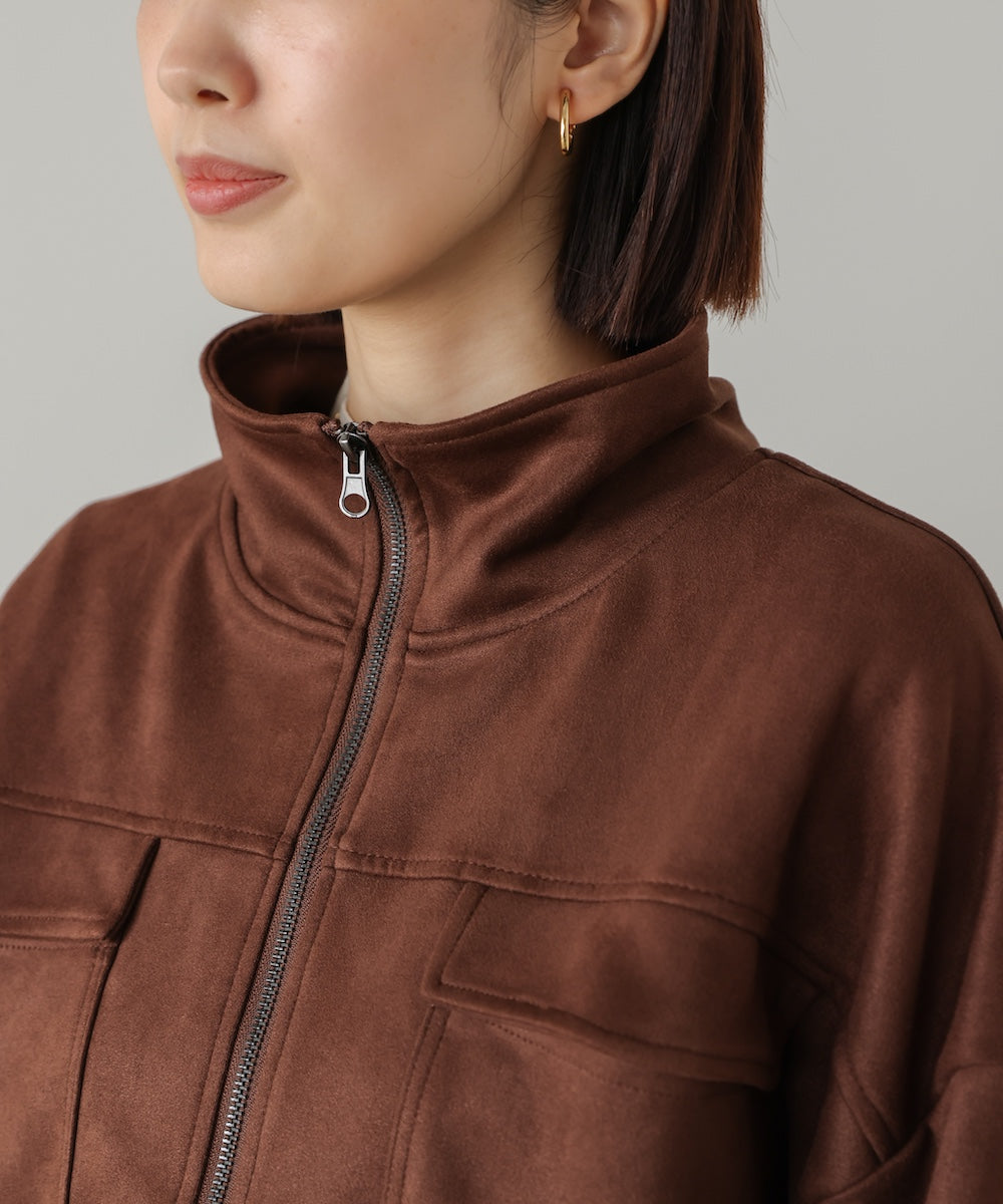 【WEB限定】ビックポケットスエードジャケット