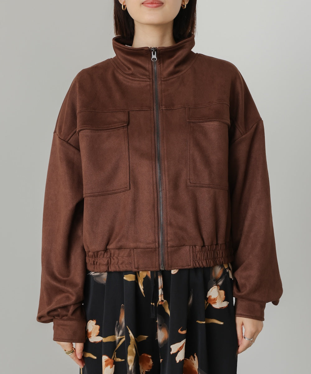 【WEB限定】ビックポケットスエードジャケット