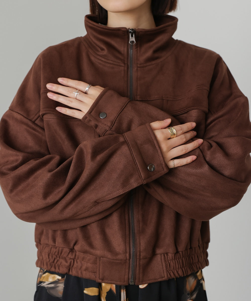 【WEB限定】ビックポケットスエードジャケット