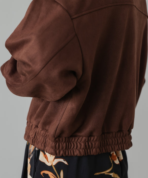 【WEB限定】ビックポケットスエードジャケット