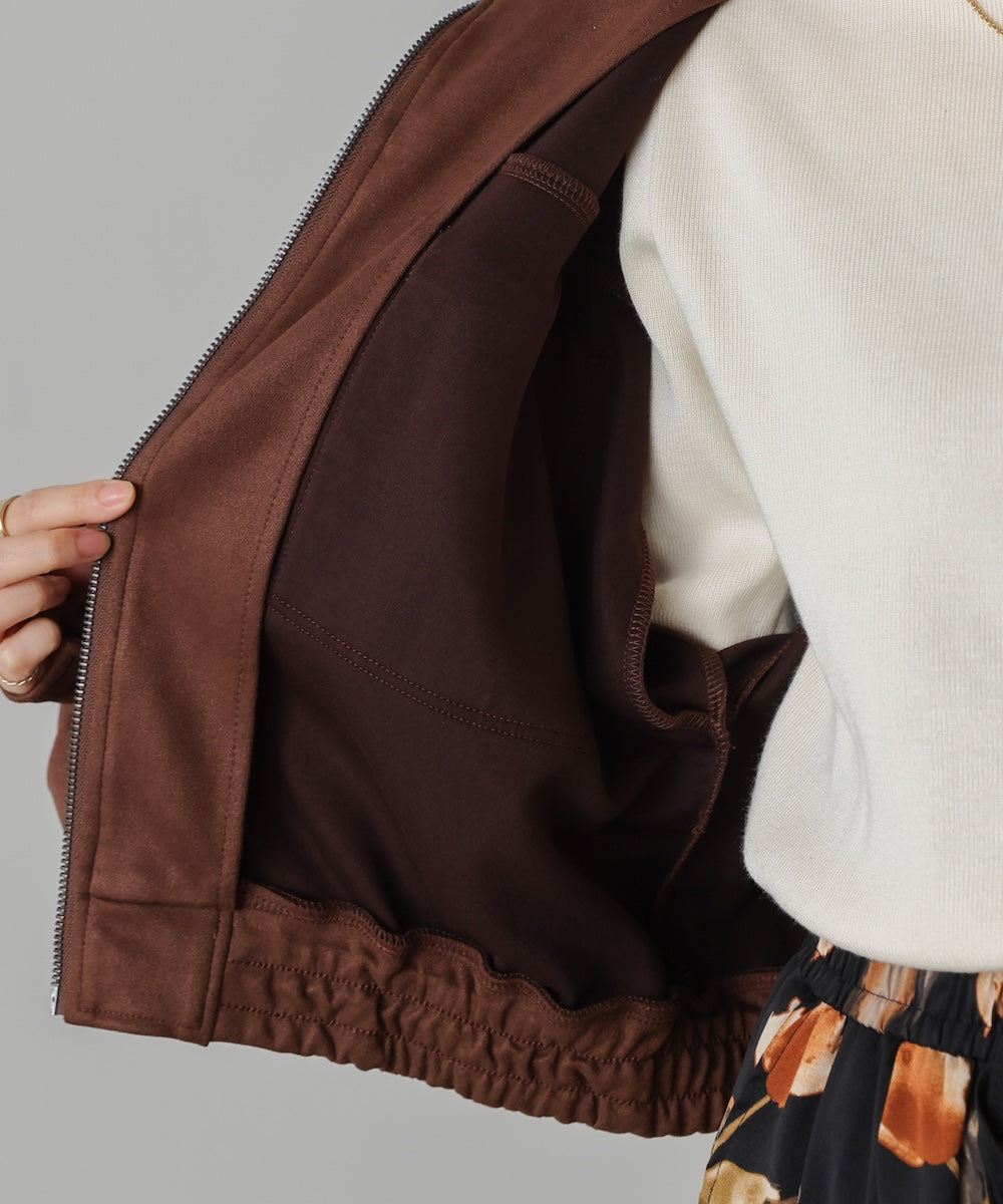 【WEB限定】ビックポケットスエードジャケット