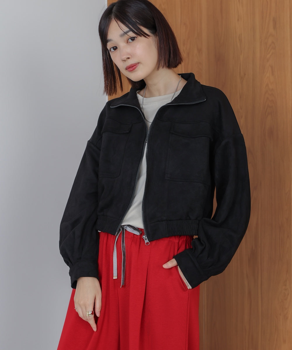 【WEB限定】ビックポケットスエードジャケット