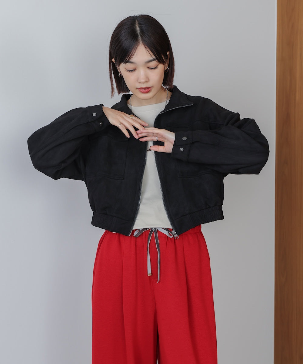【WEB限定】ビックポケットスエードジャケット