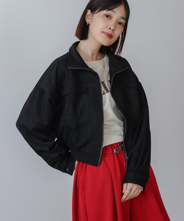 【WEB限定】ビックポケットスエードジャケット