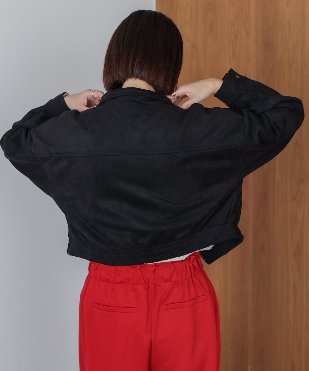 【WEB限定】ビックポケットスエードジャケット