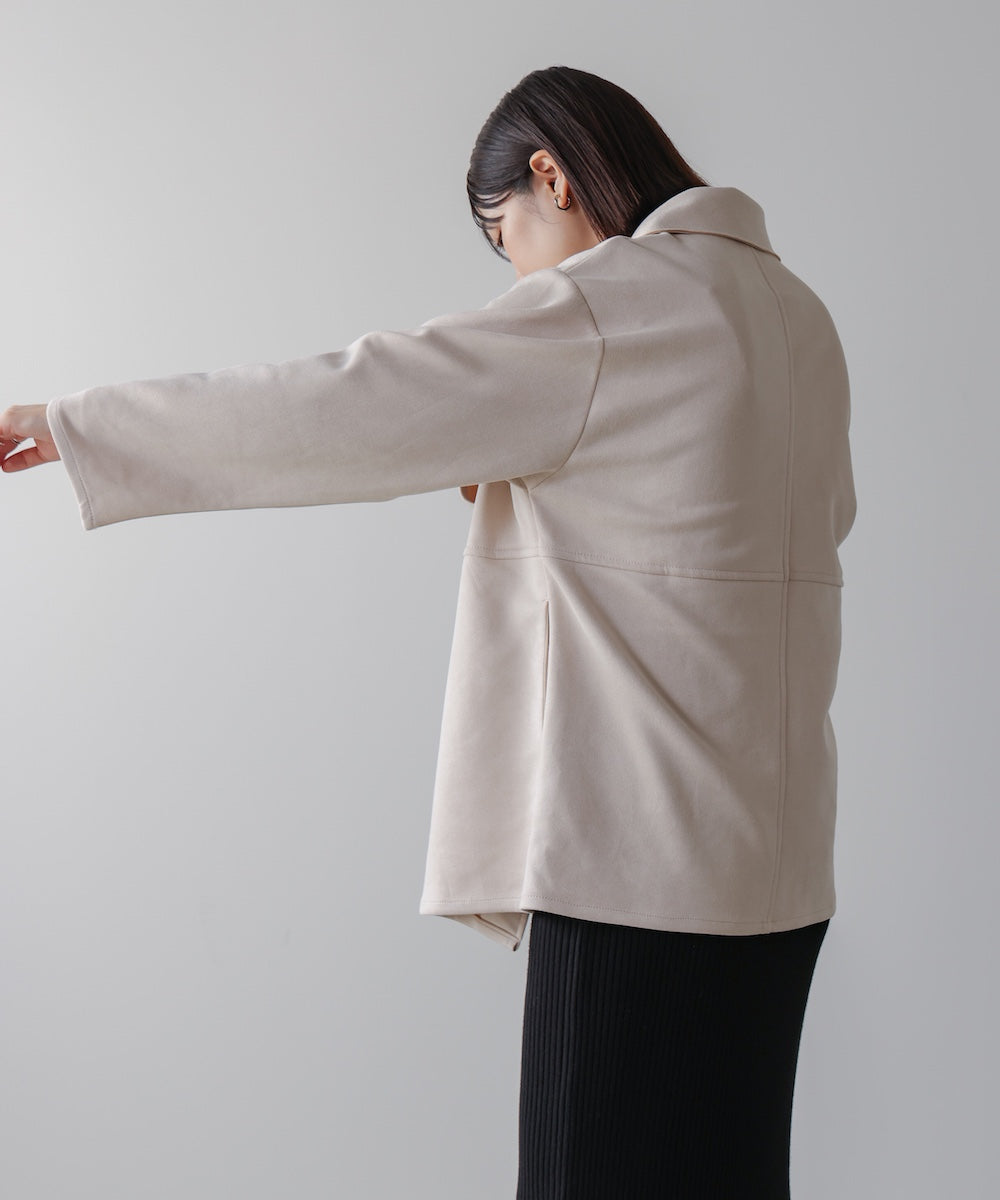 【WEB限定】ステンカラースエードジャケット