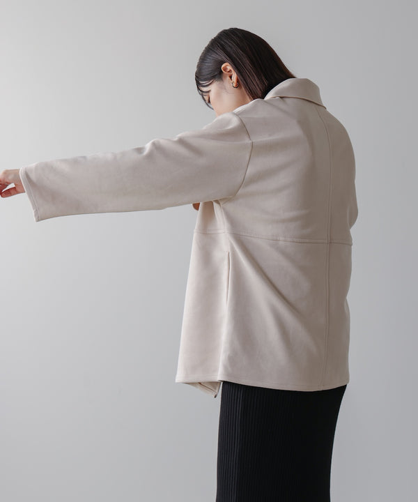 【WEB限定】ステンカラースエードジャケット