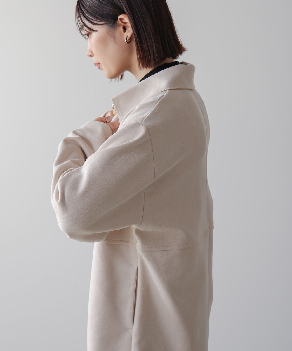 【WEB限定】ステンカラースエードジャケット