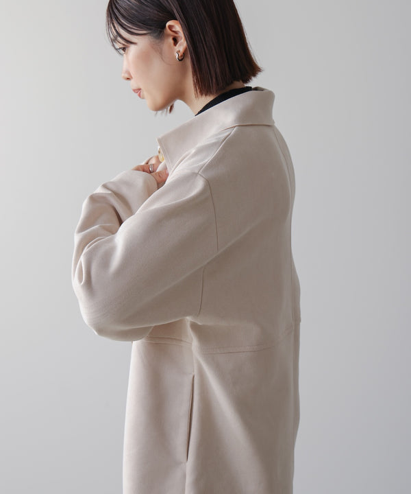 【WEB限定】ステンカラースエードジャケット