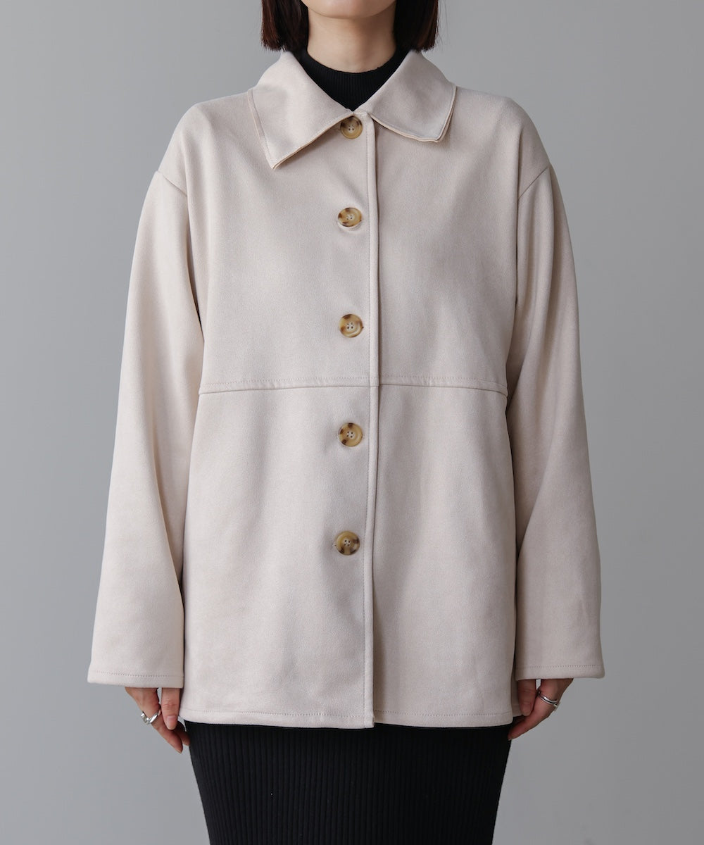 【WEB限定】ステンカラースエードジャケット