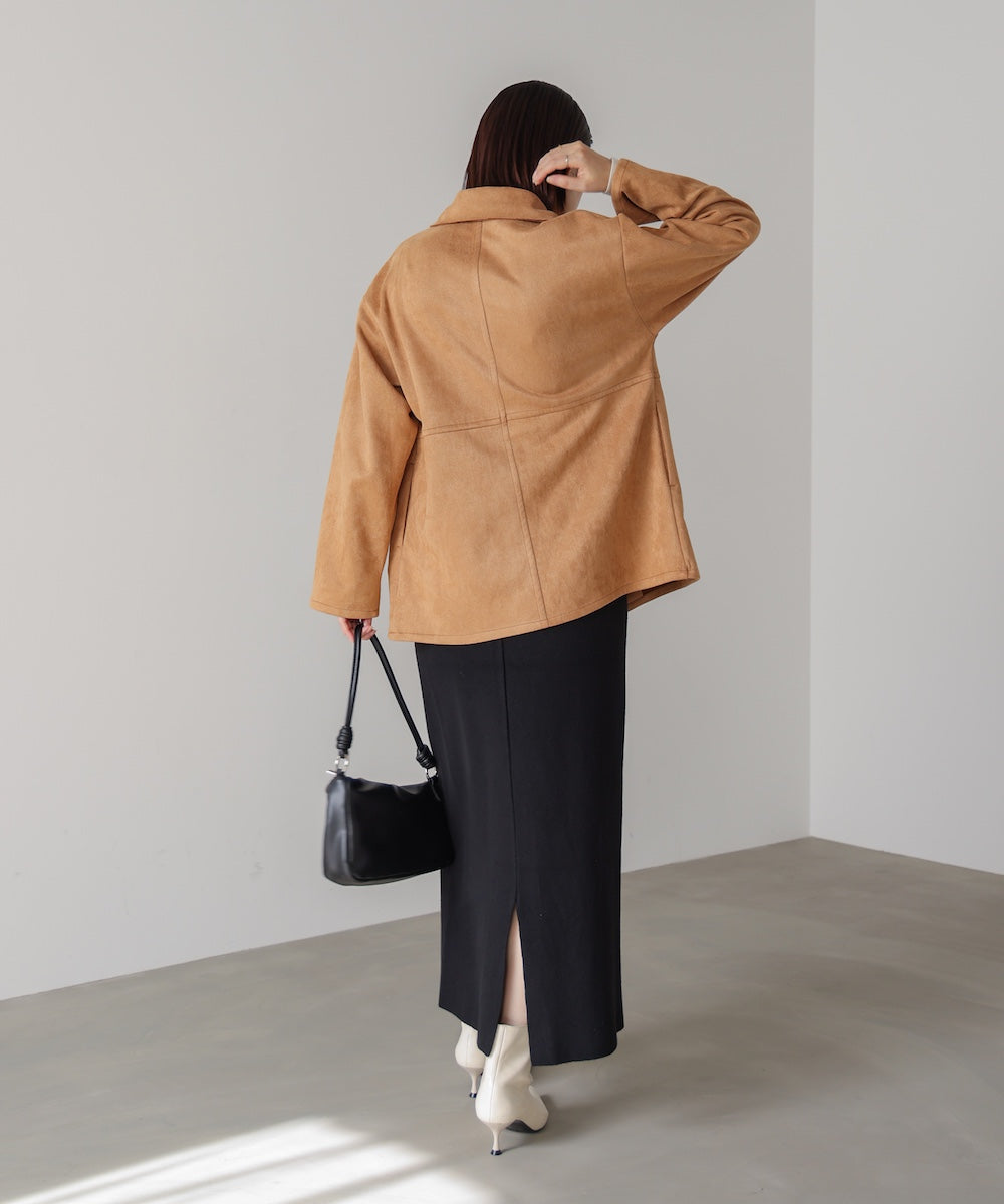 【WEB限定】ステンカラースエードジャケット