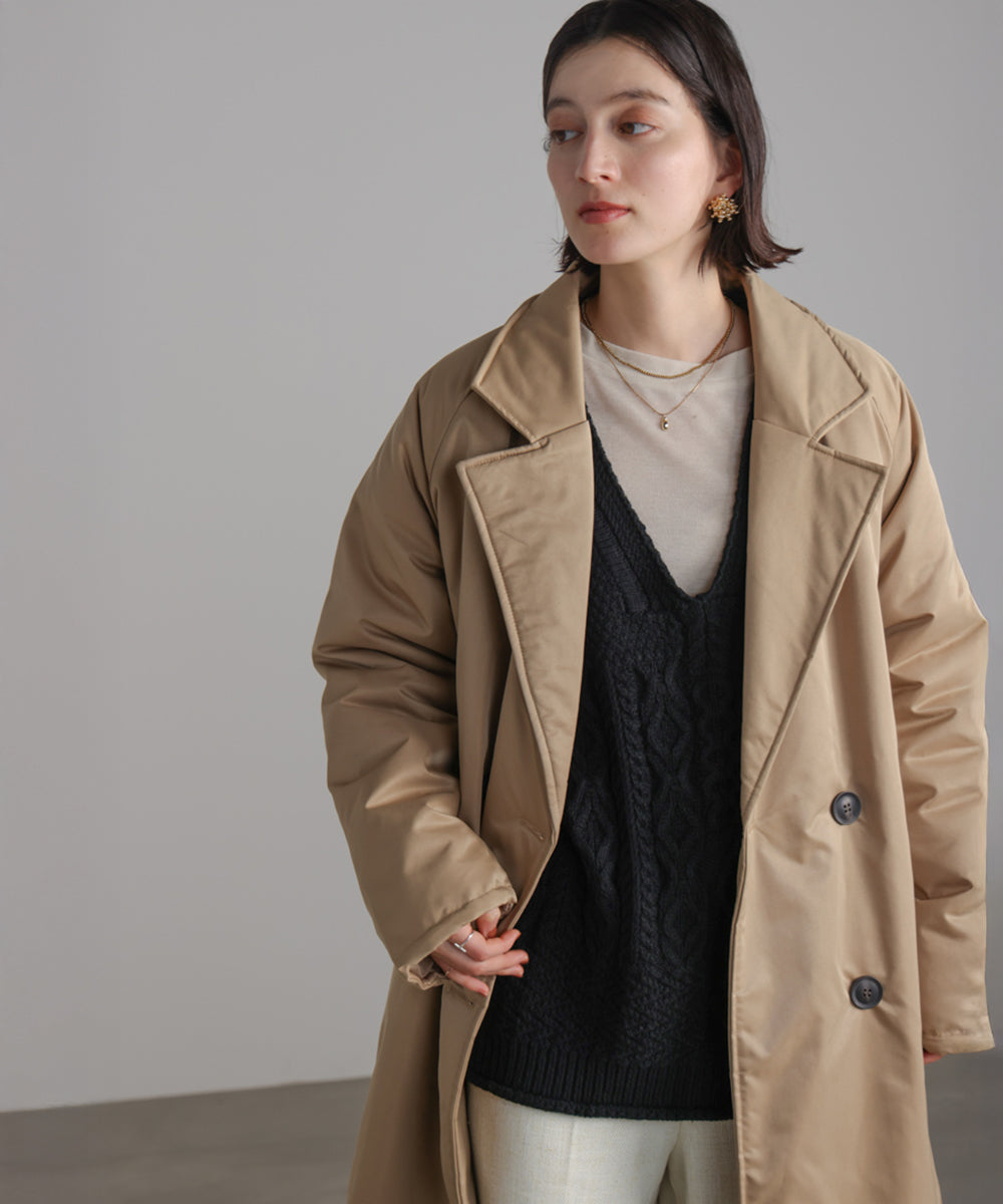 【WEB限定】ナイロンオーバーサイズトレンチコート
