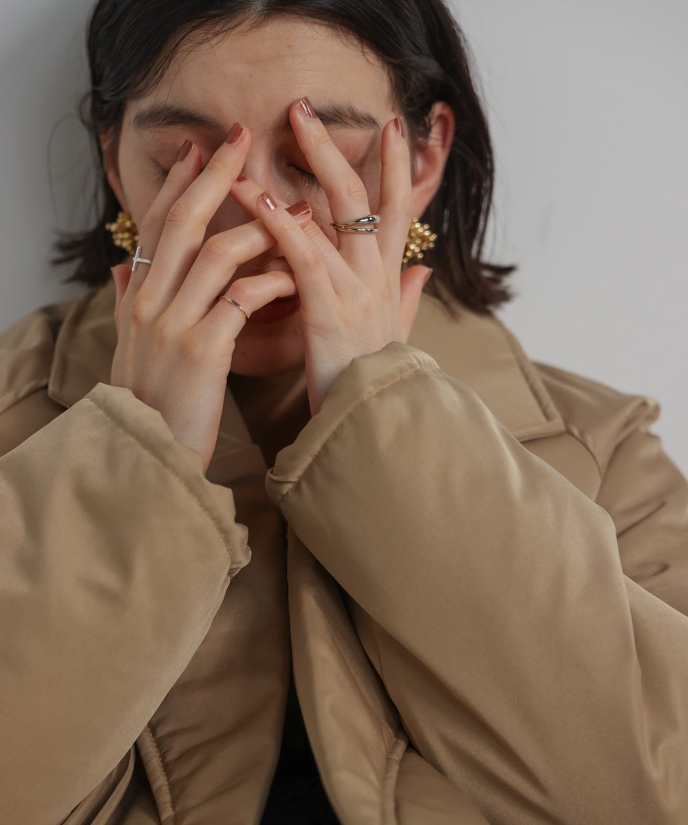 【WEB限定】ナイロンオーバーサイズトレンチコート