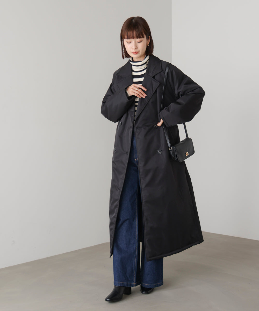 【WEB限定】ナイロンオーバーサイズトレンチコート