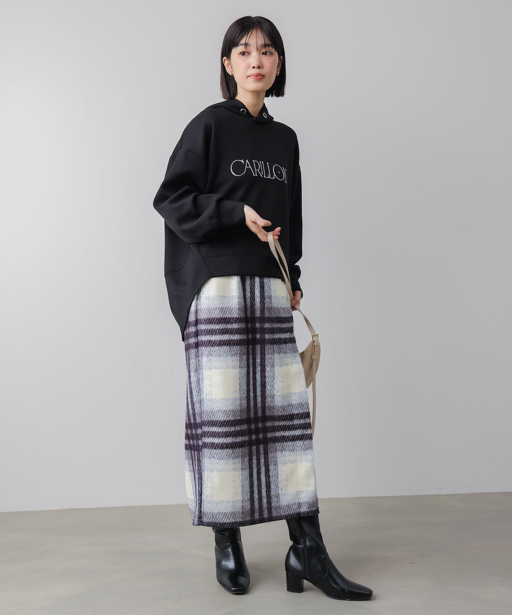 ウール調ストレッチタイトスカート